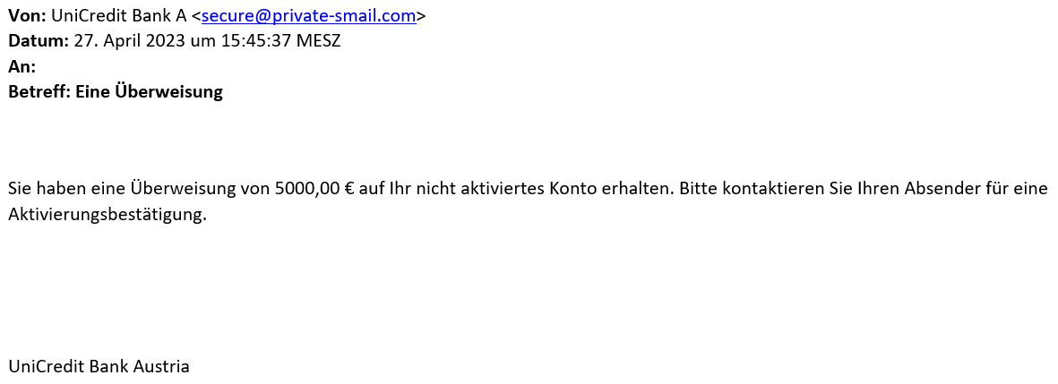 Phishing Mail