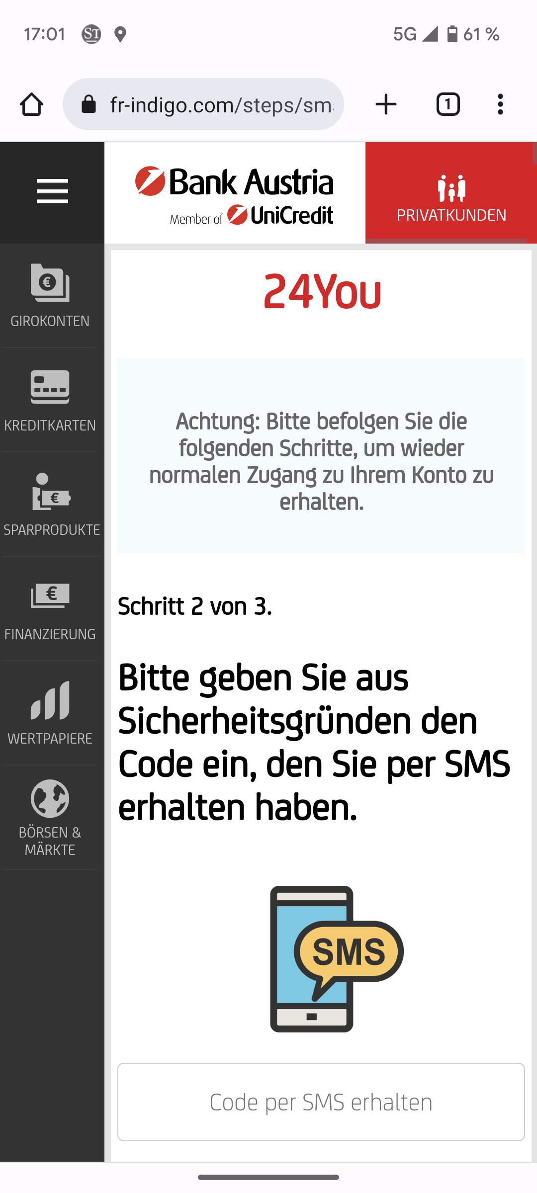 Fake Login Seite