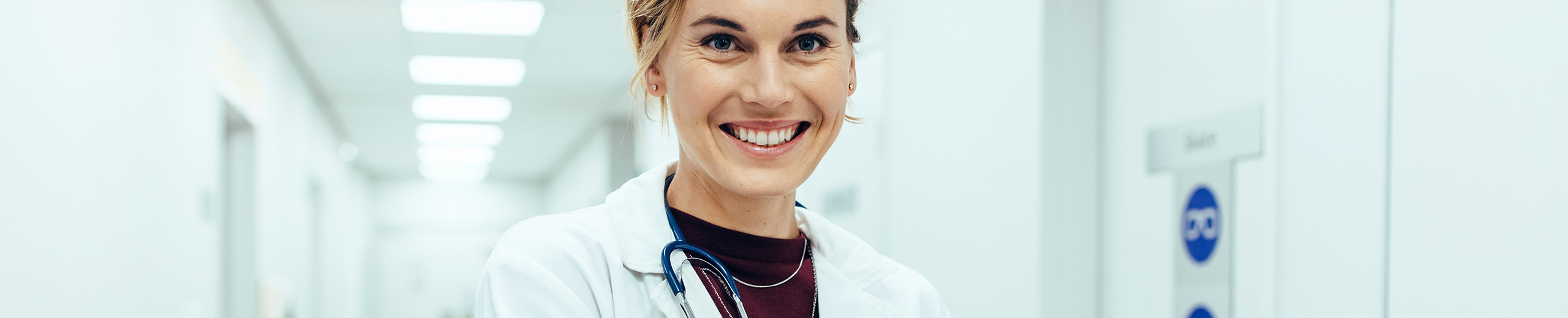 Ärztin im Spital