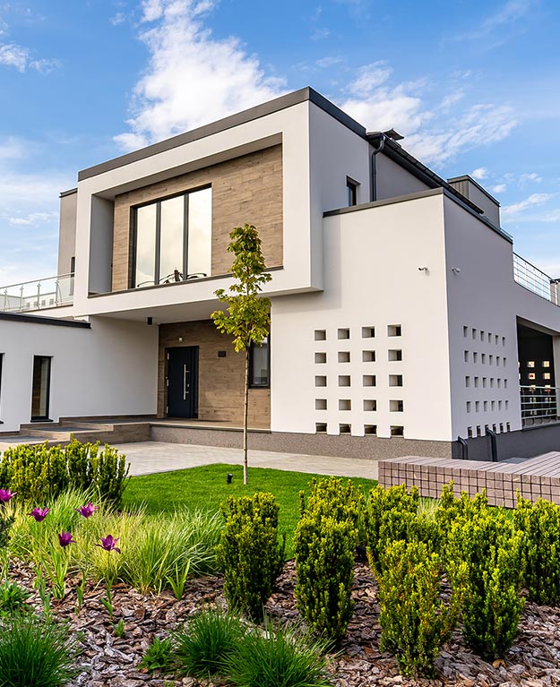 Haus mit Garten
